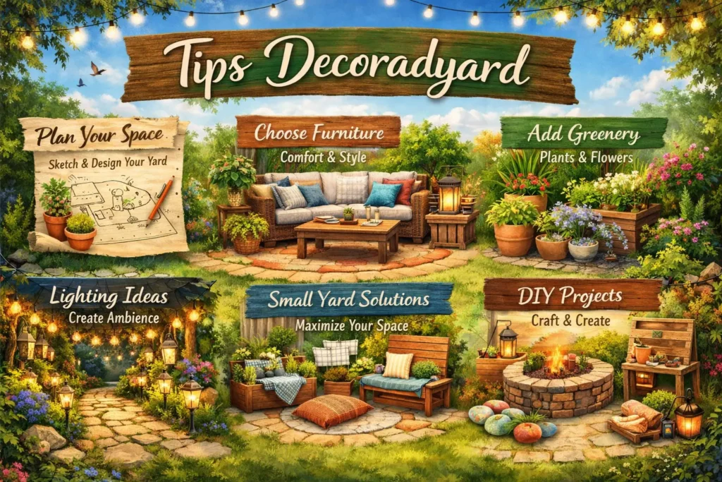 Tips Decoradyard