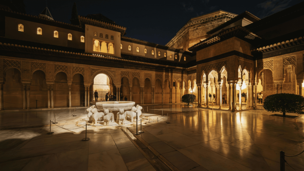 alhambra palace night tour attendance revenue