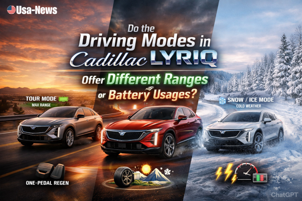 Discover how Cadillac Lyriq driving modes change your battery usage. Learn which mode maximizes your range and how to save energy on every trip.
