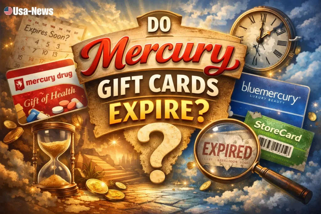 do mercury gift cards expire